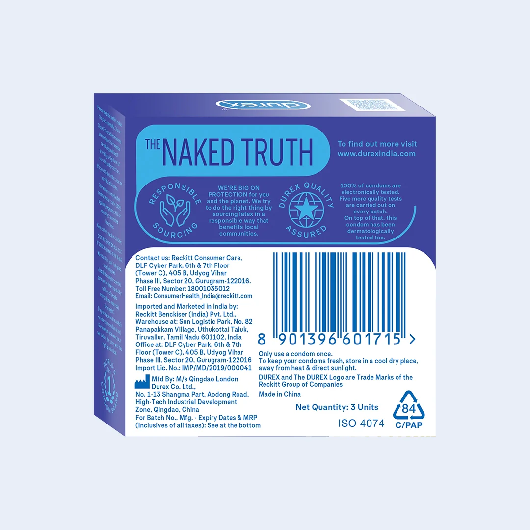 Durex Close Fit Invisible - 3 Condoms - Image 4