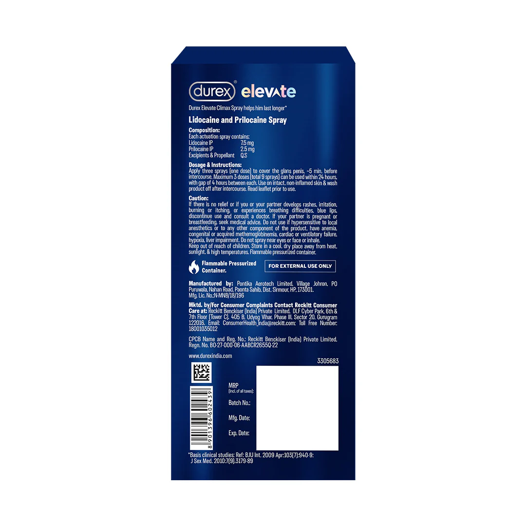 Durex Elevate Delay Spray for Men - Image 7