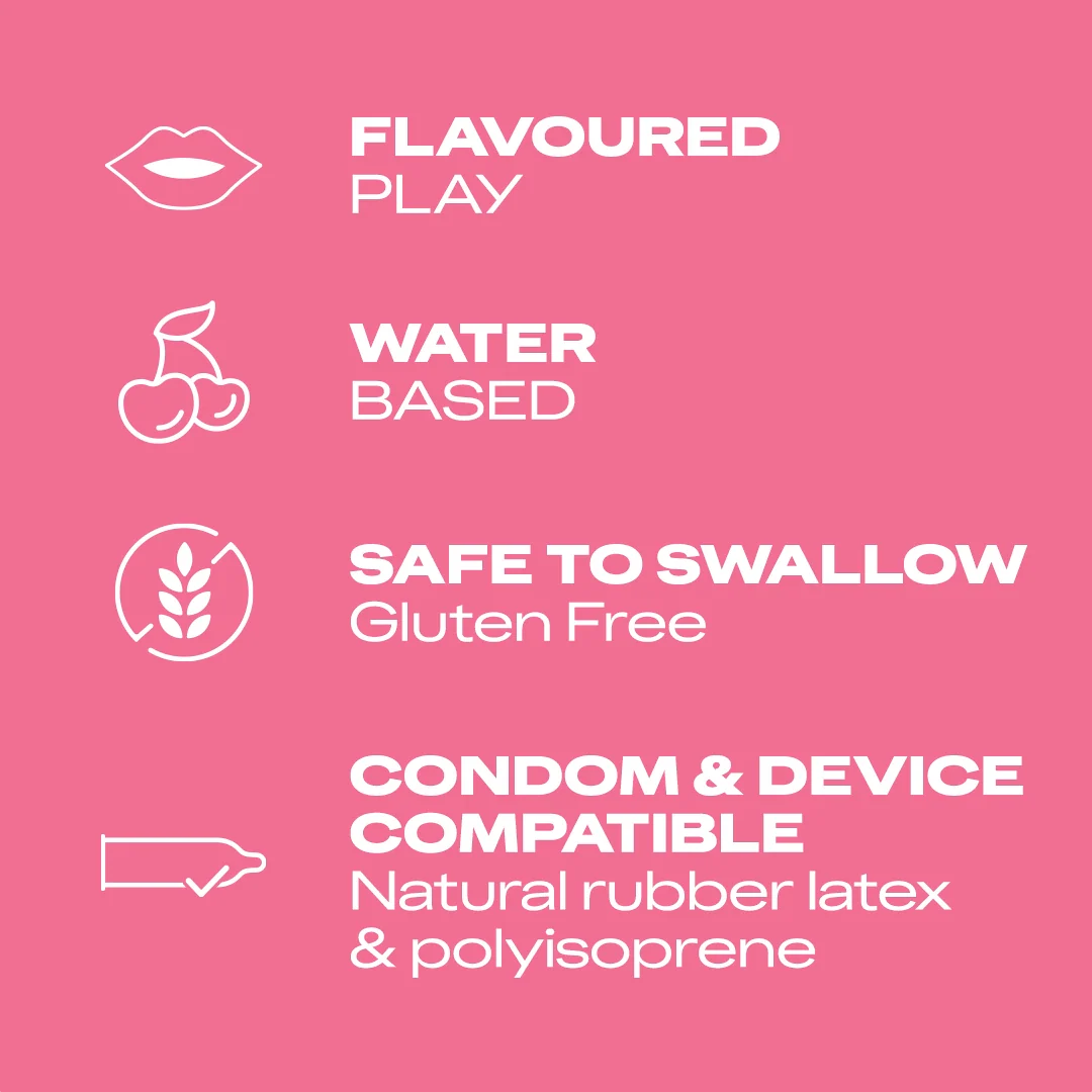 Durex Cherry Flavoured Intimate Lube | Water-Based - Image 4