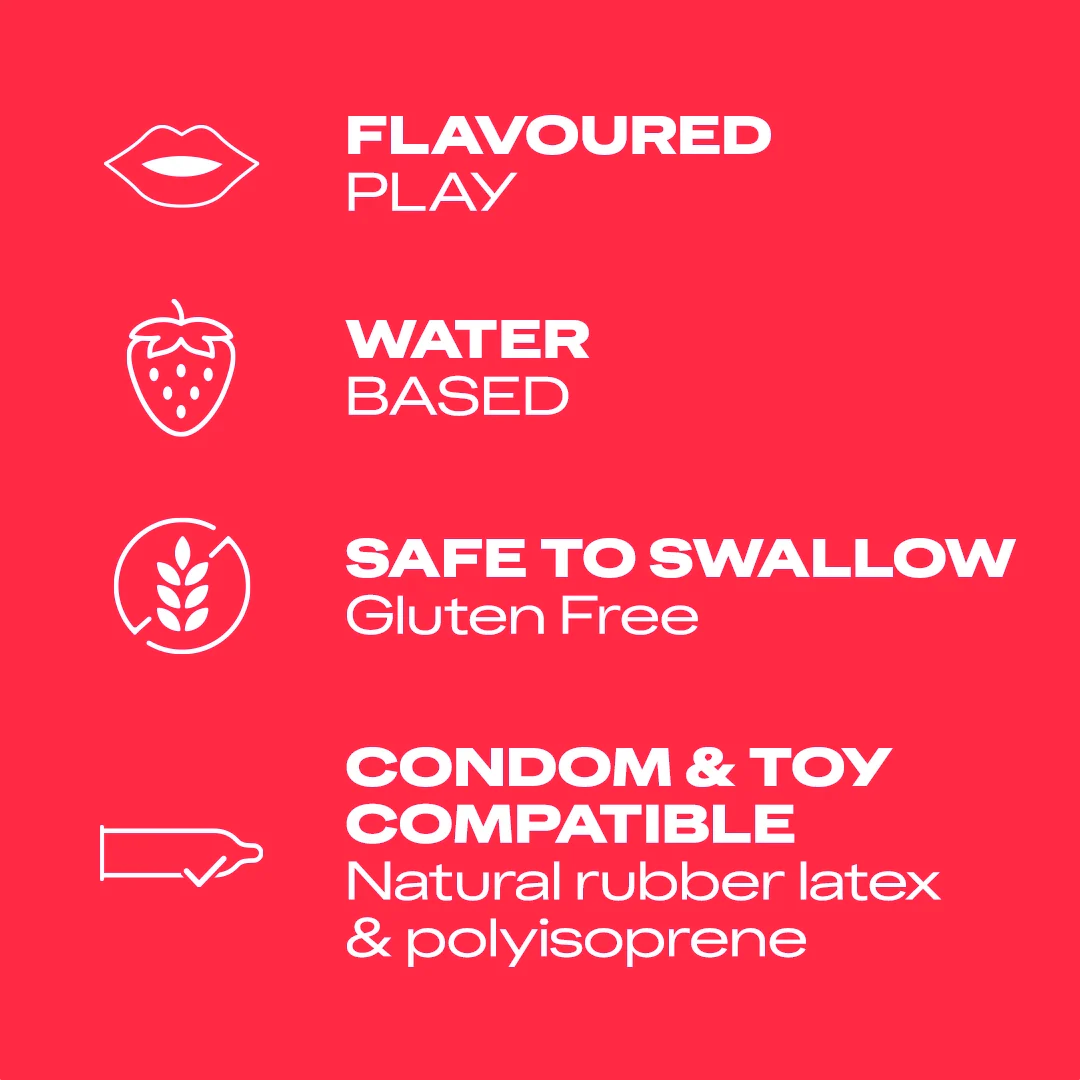 Durex Strawberry Flavoured Intimate Lube | Water-Based - Image 4
